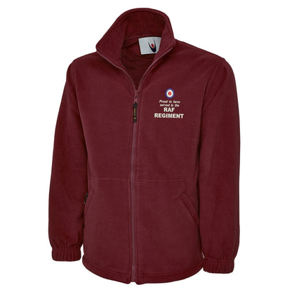 RAF Regiment Fleece Jacket UK