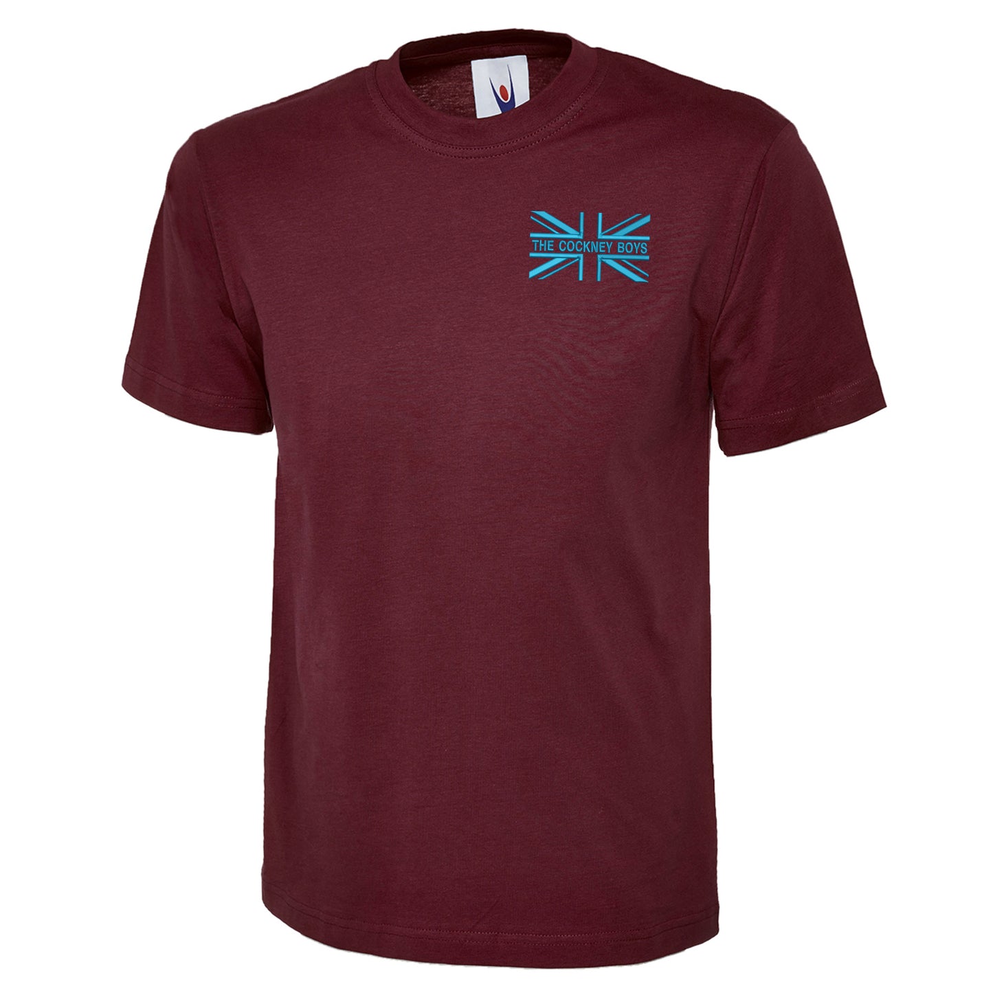 The Cockney Boys Union Jack Embroidered Classic T-Shirt