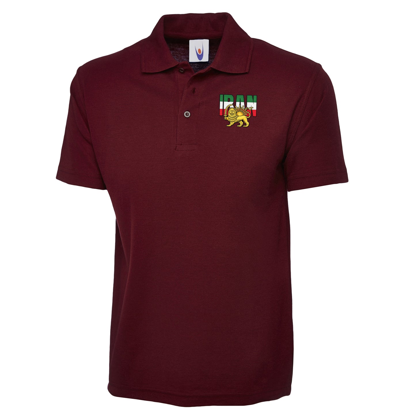 Iran Flag Polo Shirt