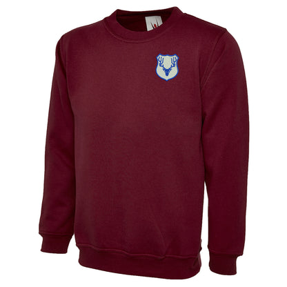 Retro Ross County Embroidered Classic Sweatshirt