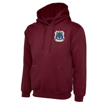 Retro Leeds 1950s Embroidered Hoodie