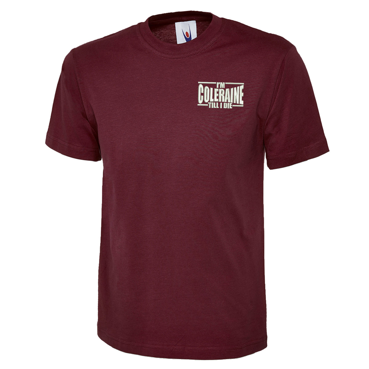 I am Coleraine Embroidered T Shirt