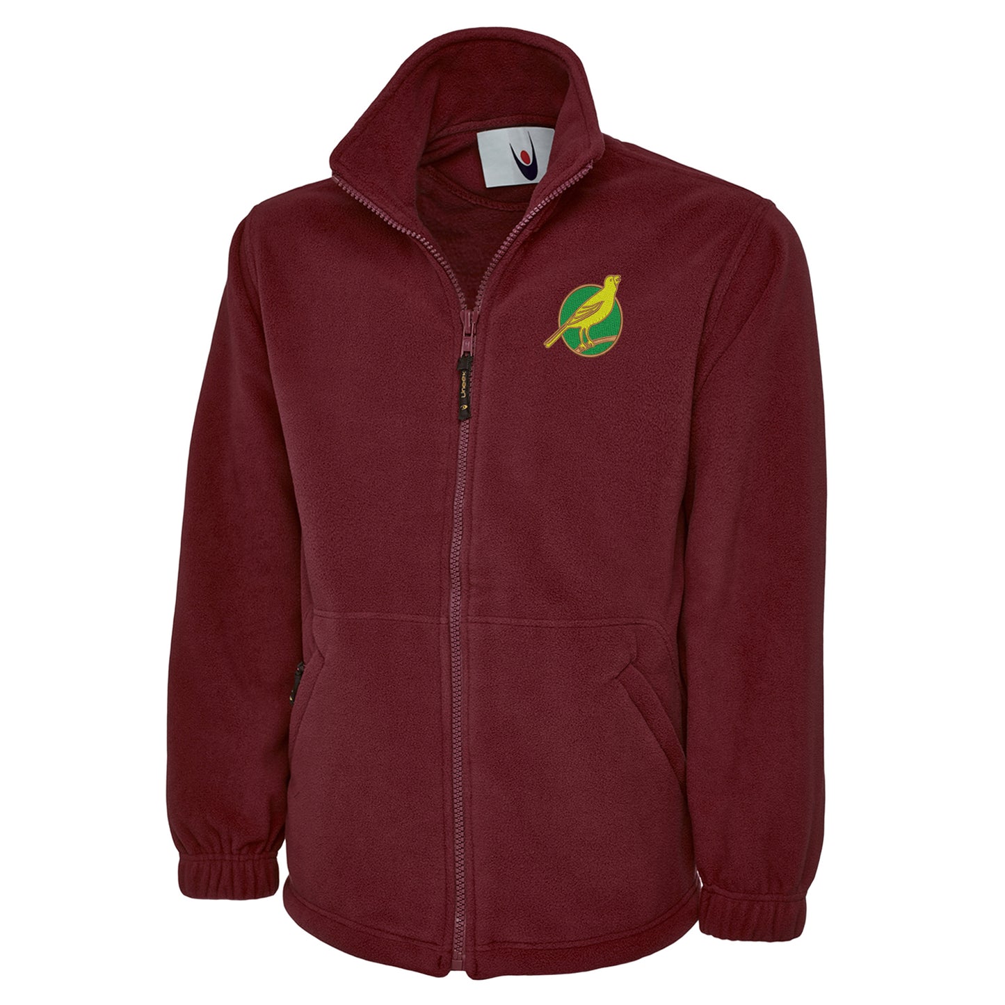 Retro Norwich 1902 Embroidered Premium Fleece Jacket