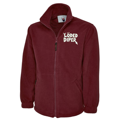 Loded Diper Rock Band Fleece Jacket