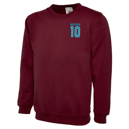 Maradona 10 Sweatshirt