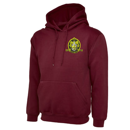 Retro Wolves 1947 Embroidered Hoodie