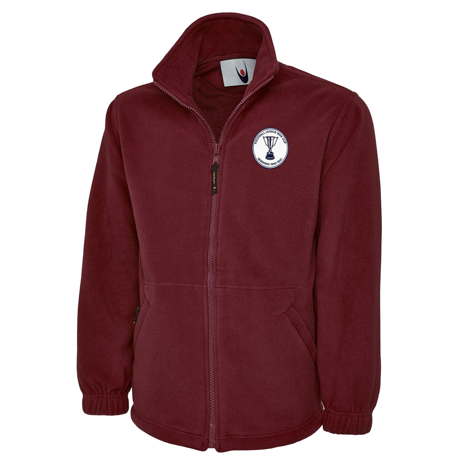 Retro Preston North End Fleece Jacket 