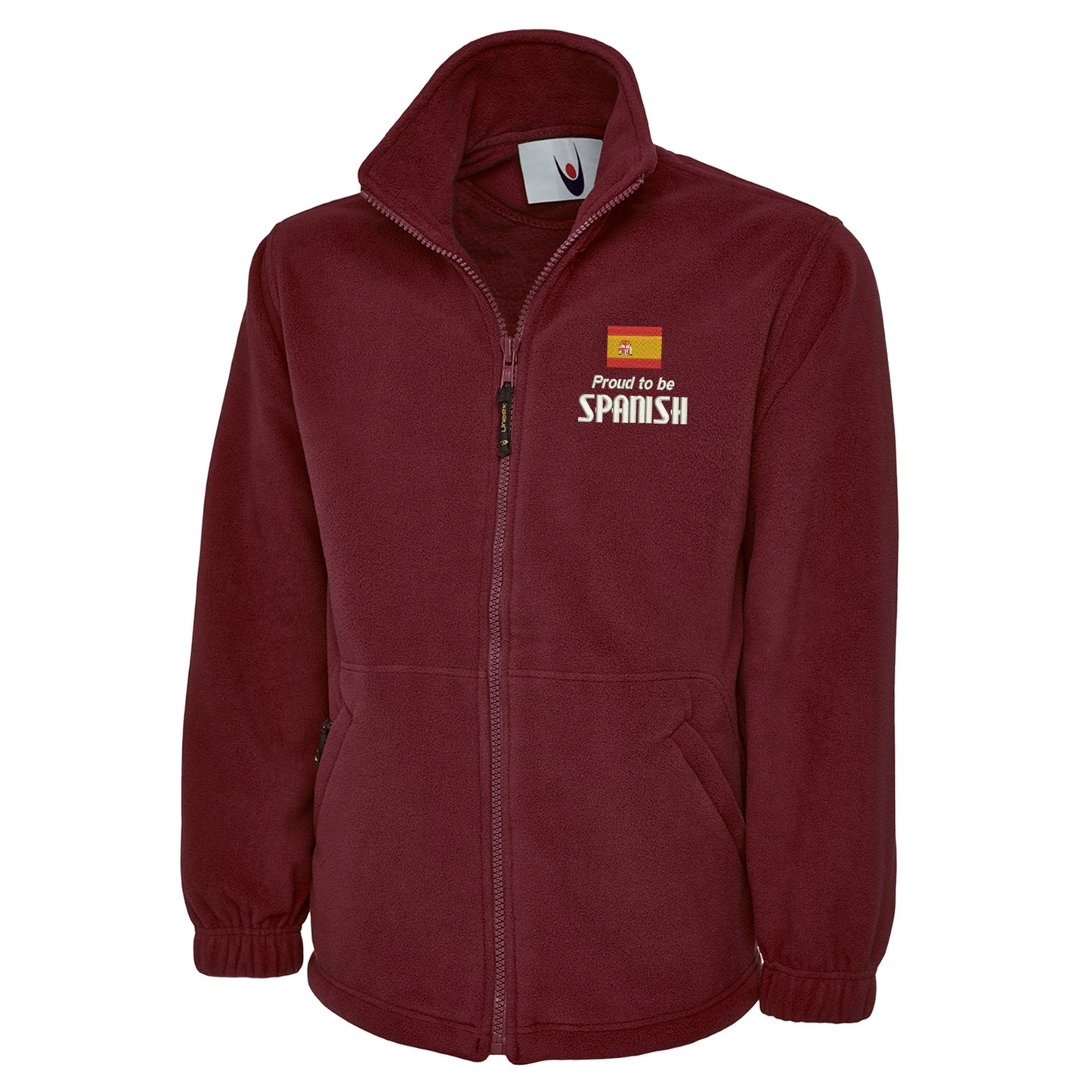 Proud to be Spanish Embroidered Premium Fleece
