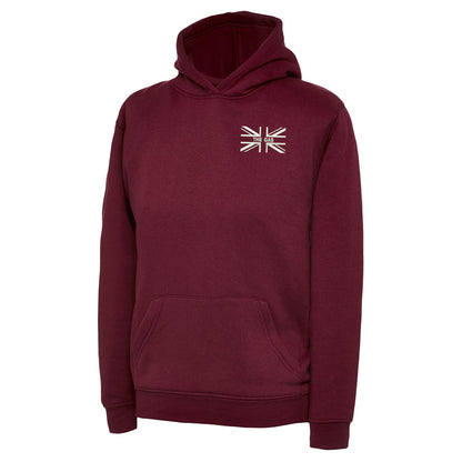 The Gas Union Jack Embroidered Children's Hoodie