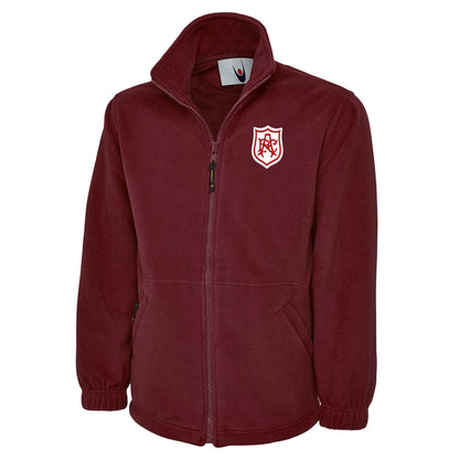 Retro Arsenal 1927 FA Cup Final Embroidered Premium Fleece Jacket