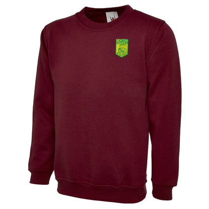 Retro Newton Heath LYR Embroidered Classic Sweatshirt