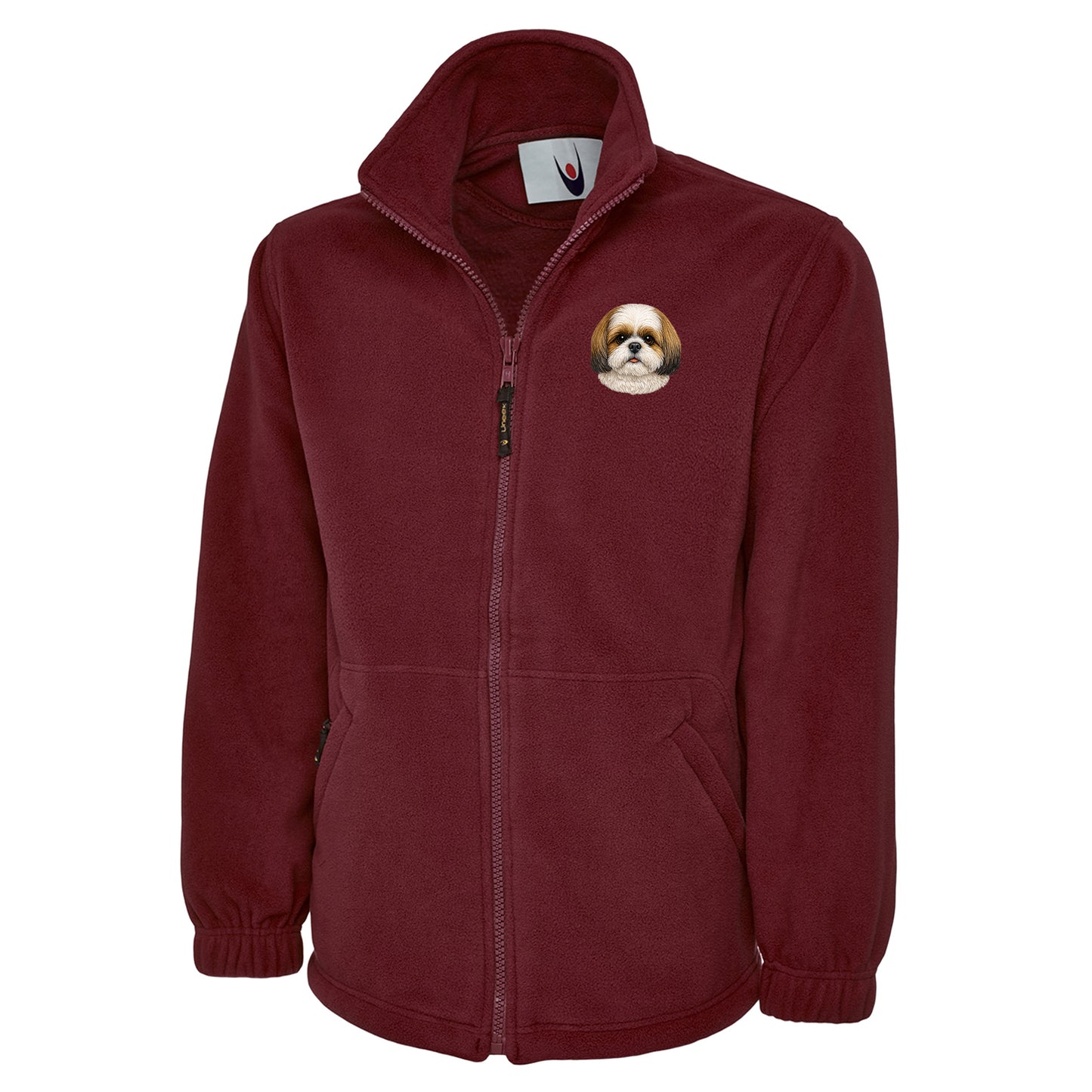 Shih Tzu Dog Face Fleece Jacket 