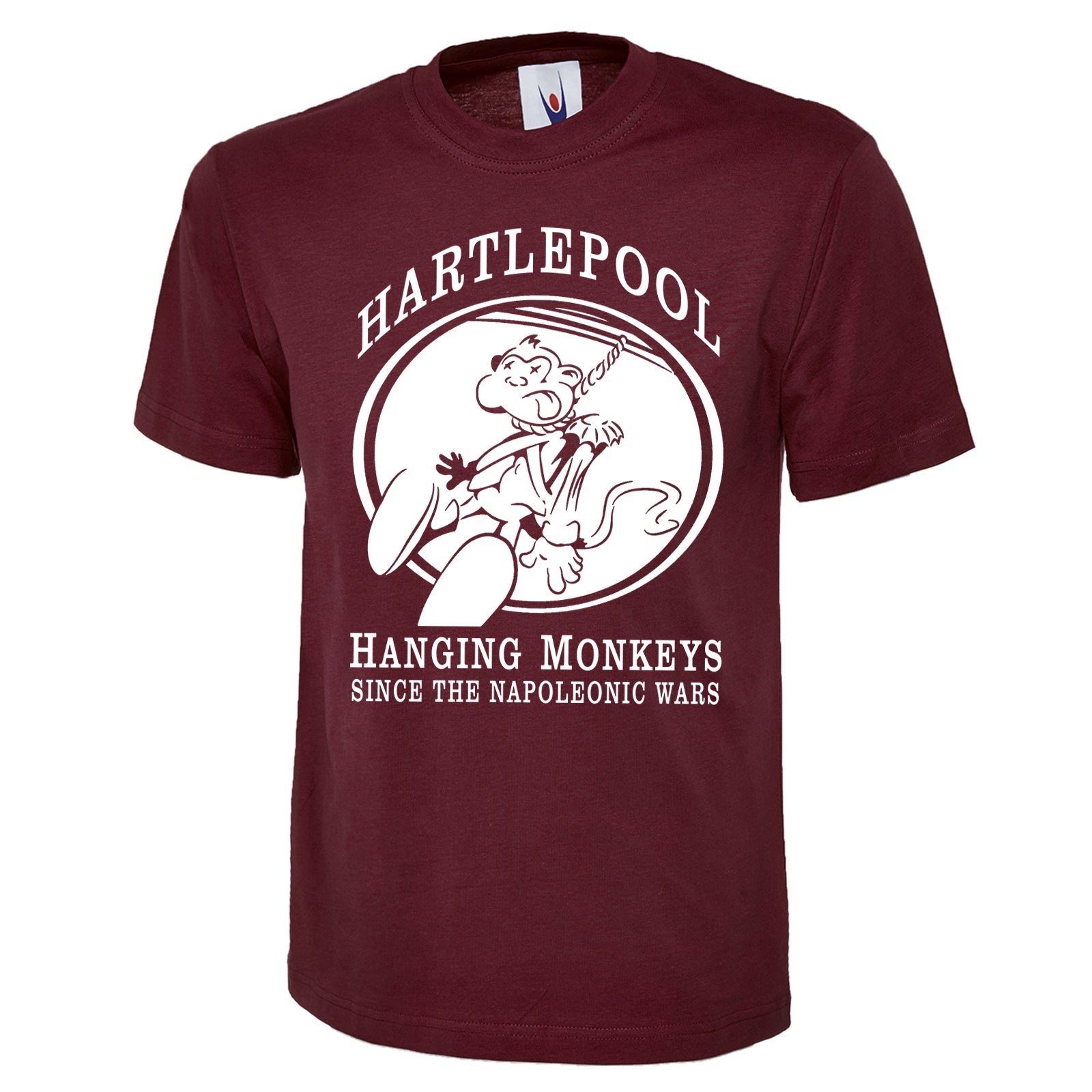 Hartlepool England Hanging Monkeys Since The Napoleonic Wars T-Shirt