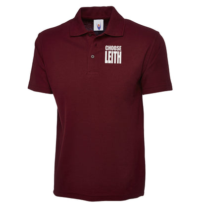 Hibs FC Choose Leith Football Polo Shirt