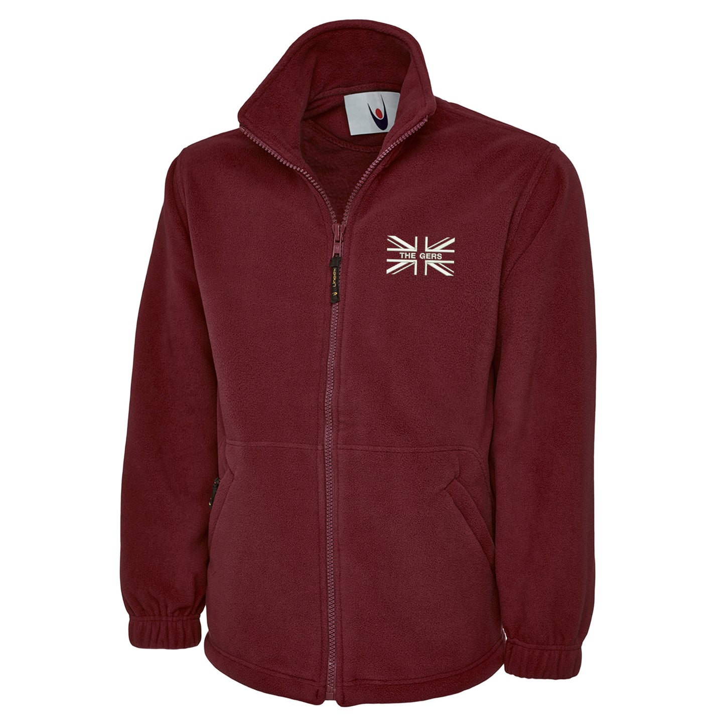 The Gers Union Jack Embroidered Premium Fleece Jacket