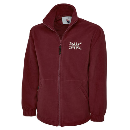 The Gers Union Jack Embroidered Premium Fleece Jacket