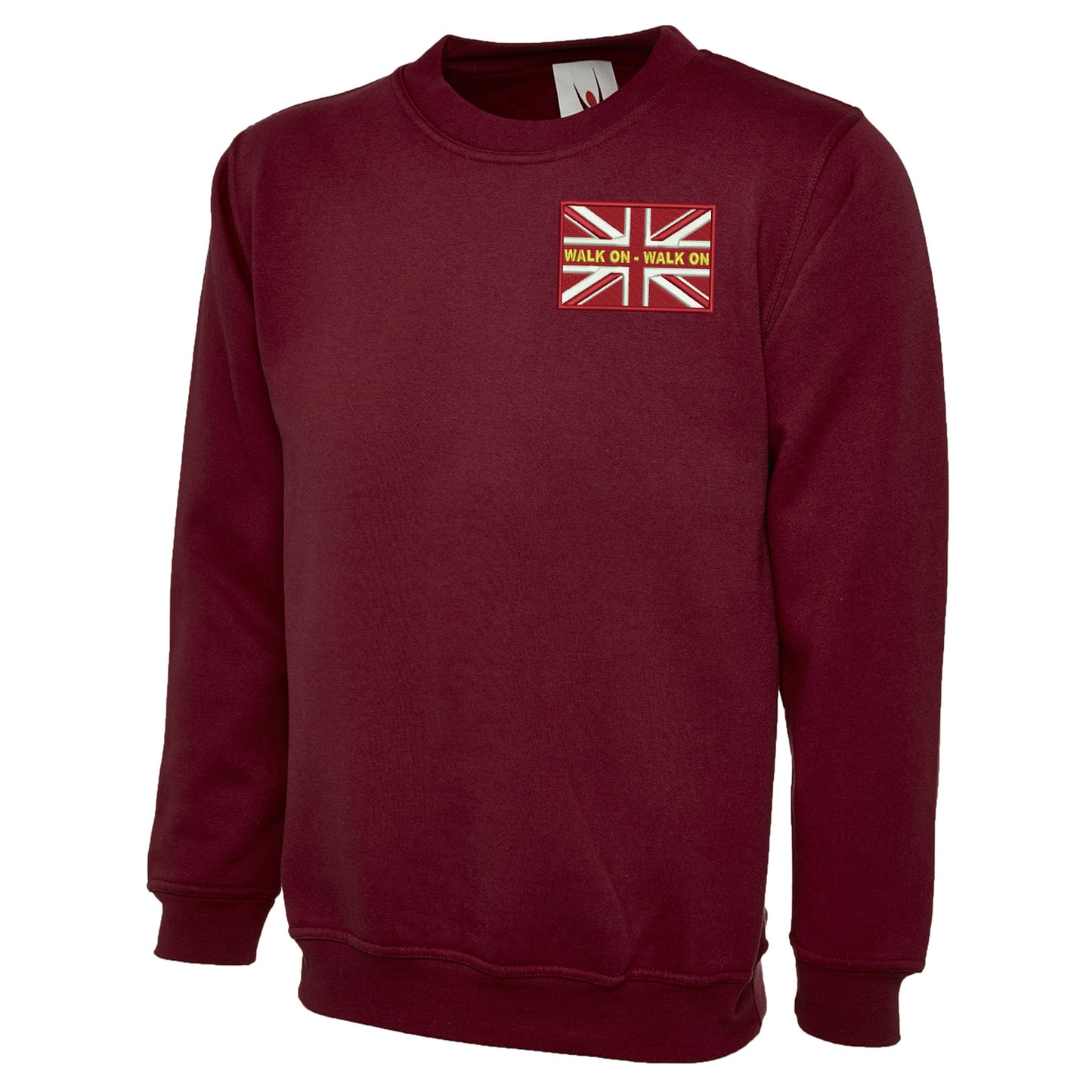 Walk On Walk On Coloured Union Jack Sweatshirt
