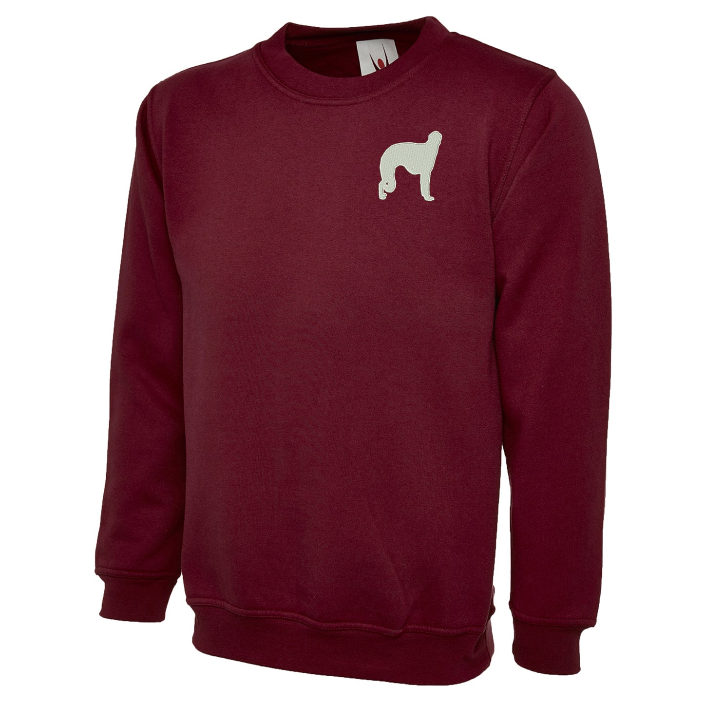 Borzoi Embroidered Classic Sweatshirt