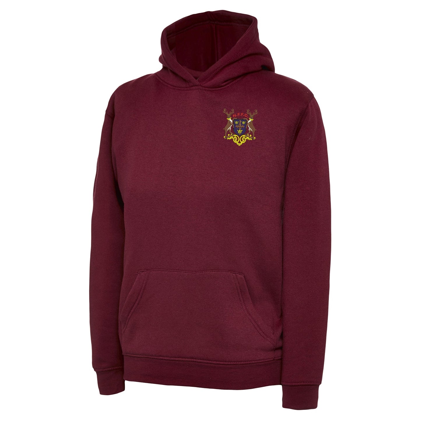 Retro Nottm Forest 1970 Embroidered Children's Hoodie
