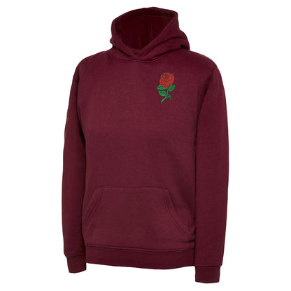 Children's Retro England Rugby Hoodie