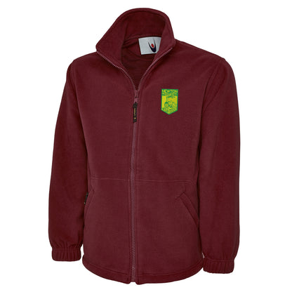 Retro Newton Heath LYR Embroidered Premium Fleece