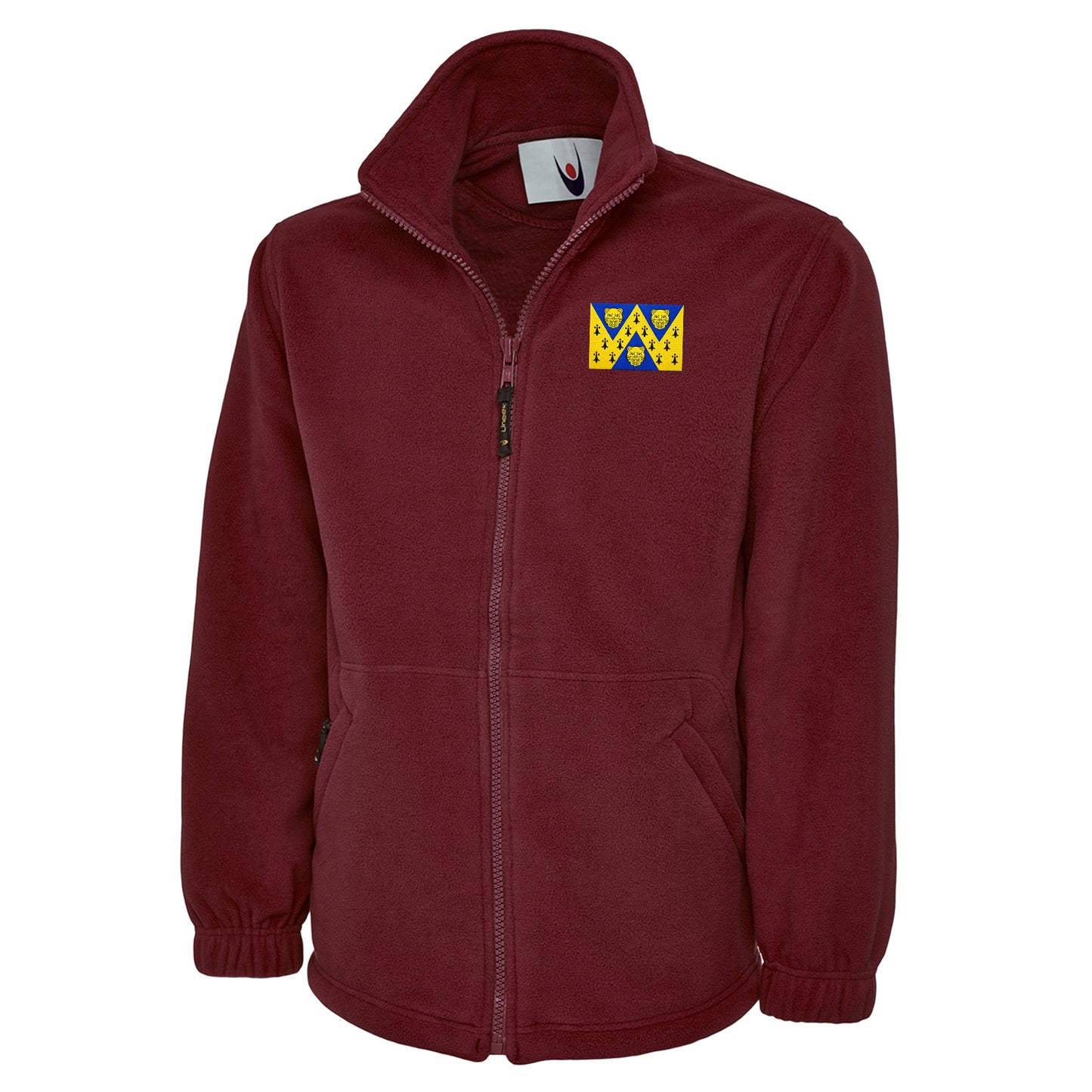 Flag of Shropshire Fleece Jacket