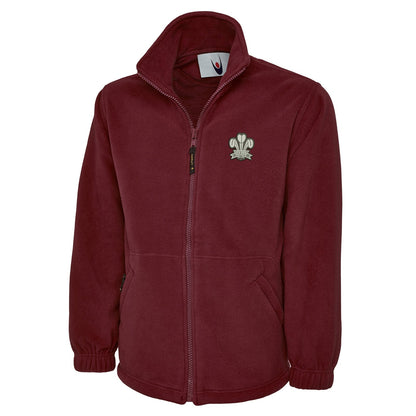 Retro Wales Rugby 1905 Embroidered Premium Fleece