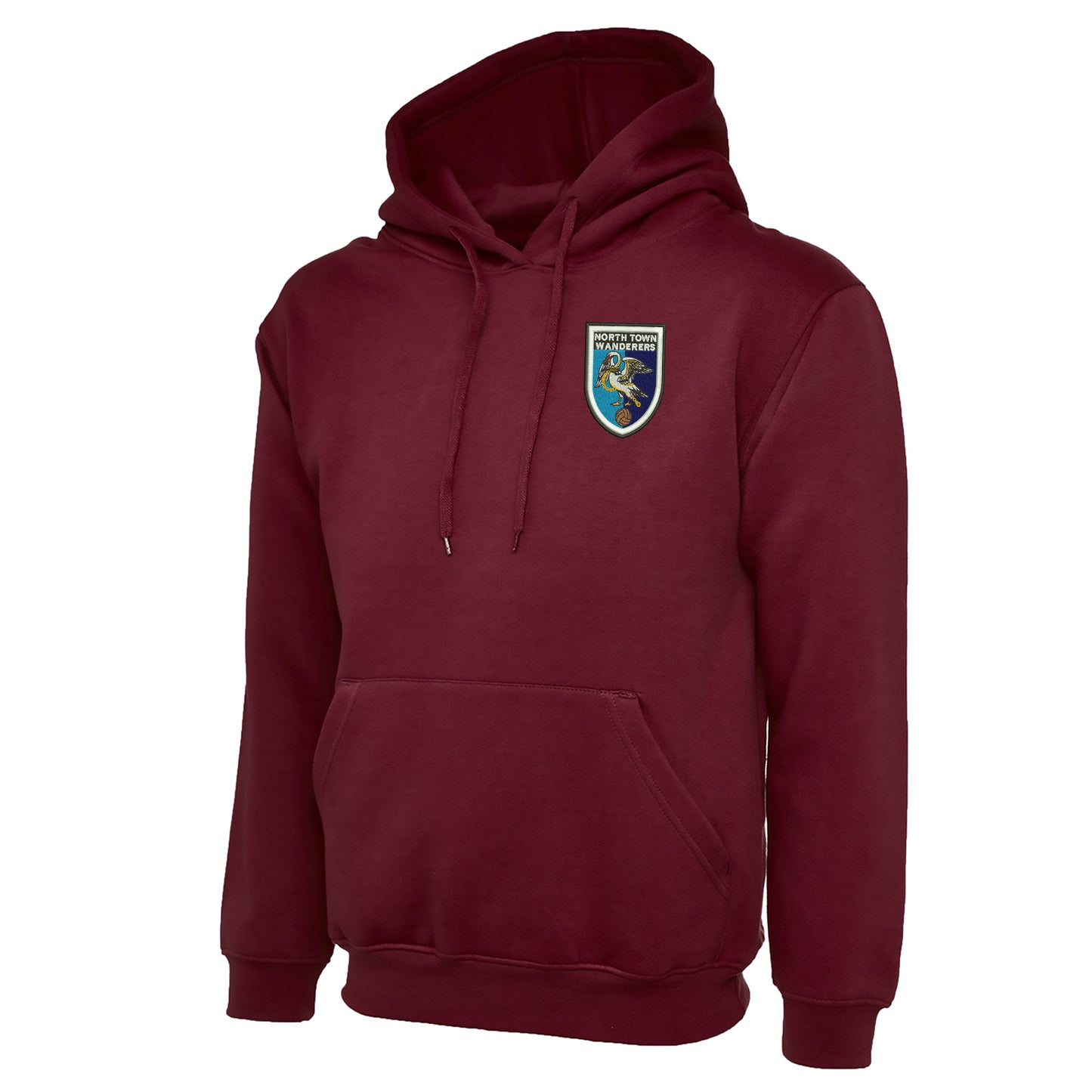 Retro North Town Wanderers Embroidered Hoodie