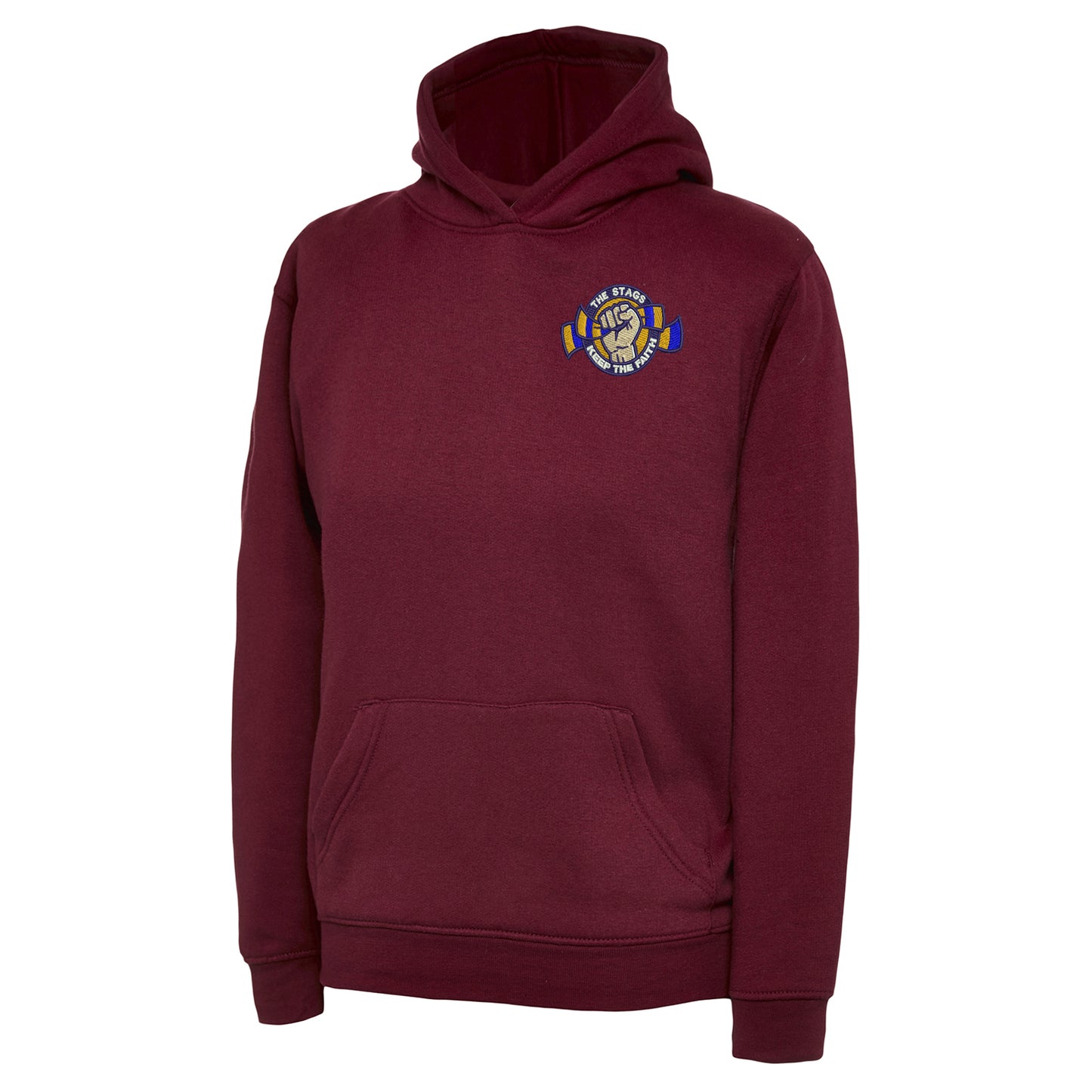 The Stags Keep The Faith Embroidered Children's Hoodie