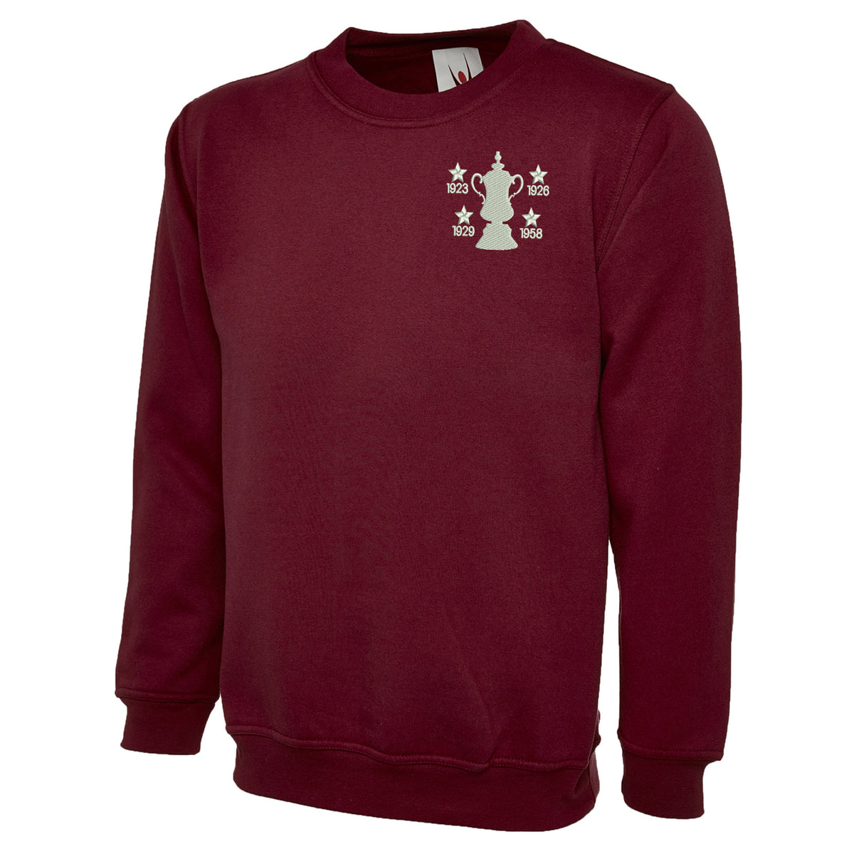 Retro Bolton Four Time Cup Winners Classic Sweatshirt