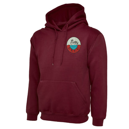 Retro Swansea 1960s Embroidered Hoodie