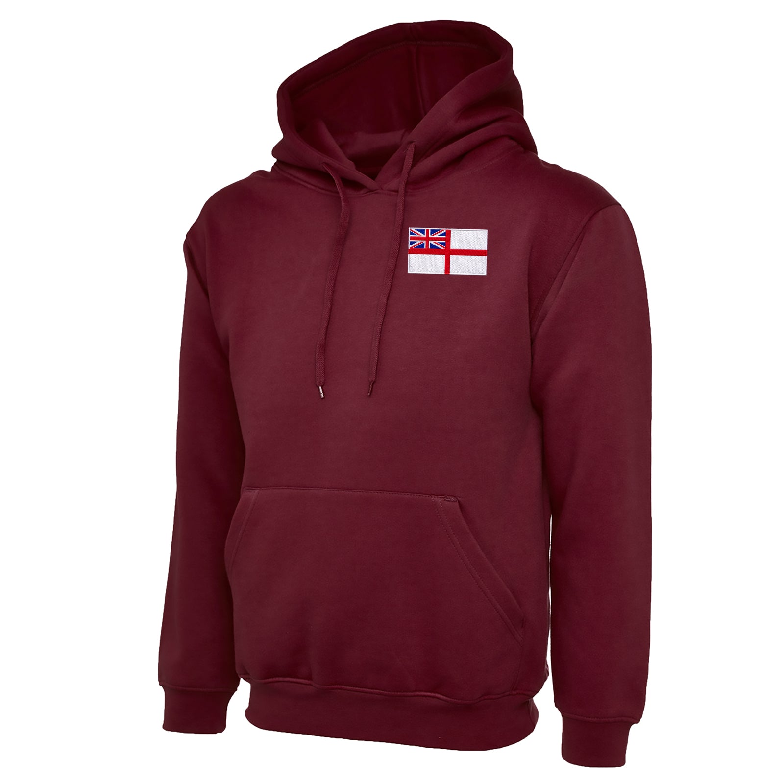 Royal Navy White Ensign Flag Hoodie