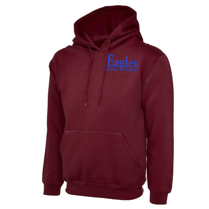Eagles Believe & Achieve Embroidered Hoodie