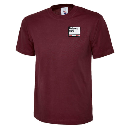 Retro Fellows Park Walsall Football T-Shirt 