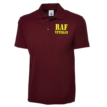 Royal Air Force Veteran Polo Shirt