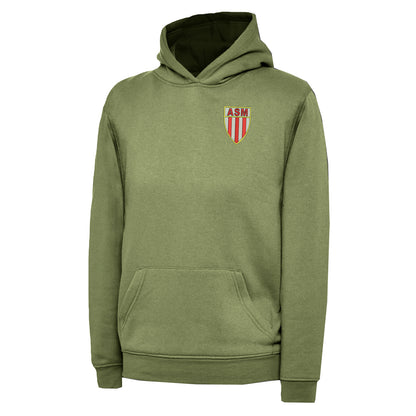 Retro Monaco 1961 Embroidered Children's Hoodie