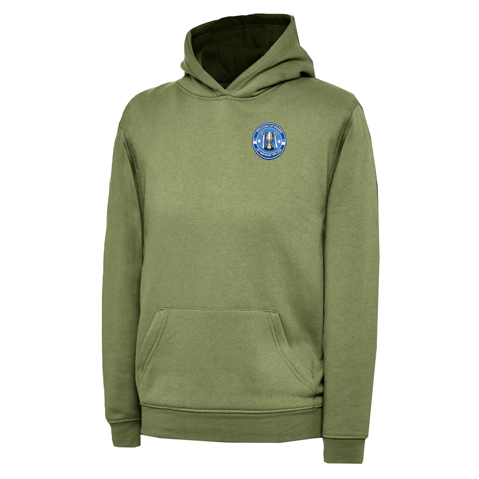 Kids Man City League Cup Winners 1975-1976 Hoodie