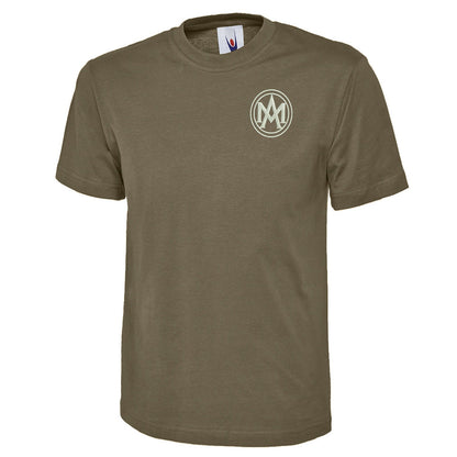 Retro Aston Martin 1920 Embroidered Classic T-Shirt
