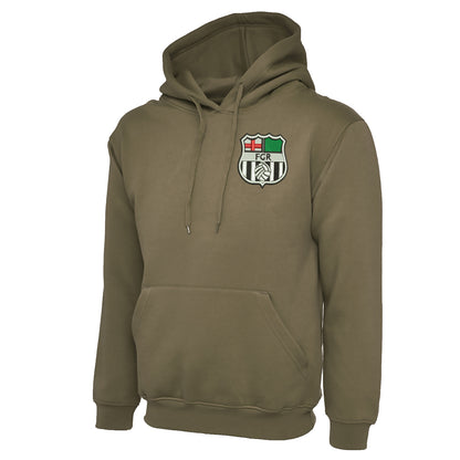 Retro Forest Green 1975 Embroidered Hoodie