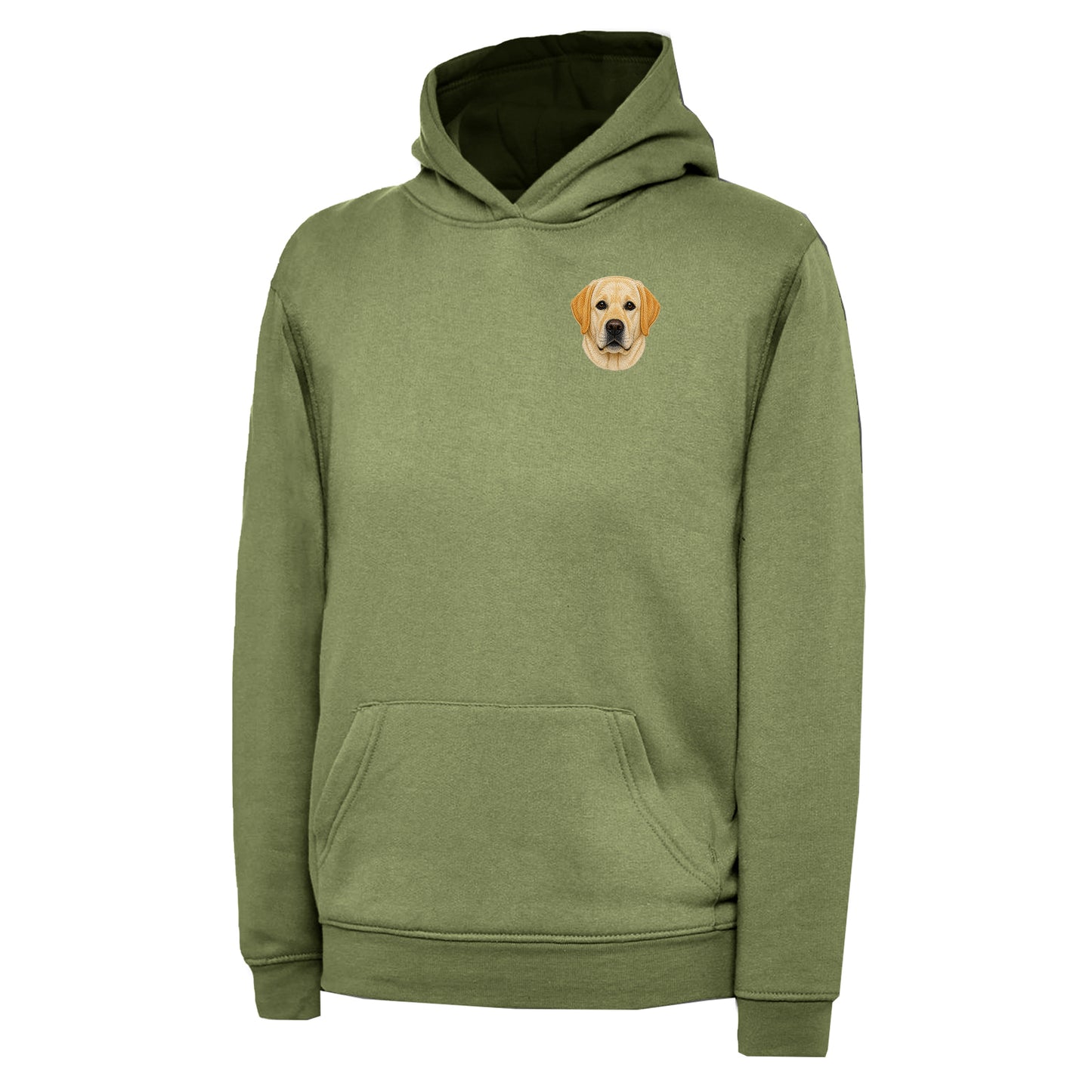 Children's Labrador Dog Face Hoodie