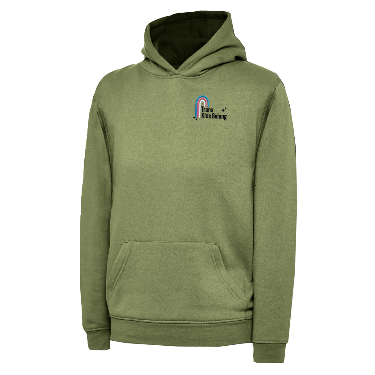 Children's Trans Kids Belong Hoodie 