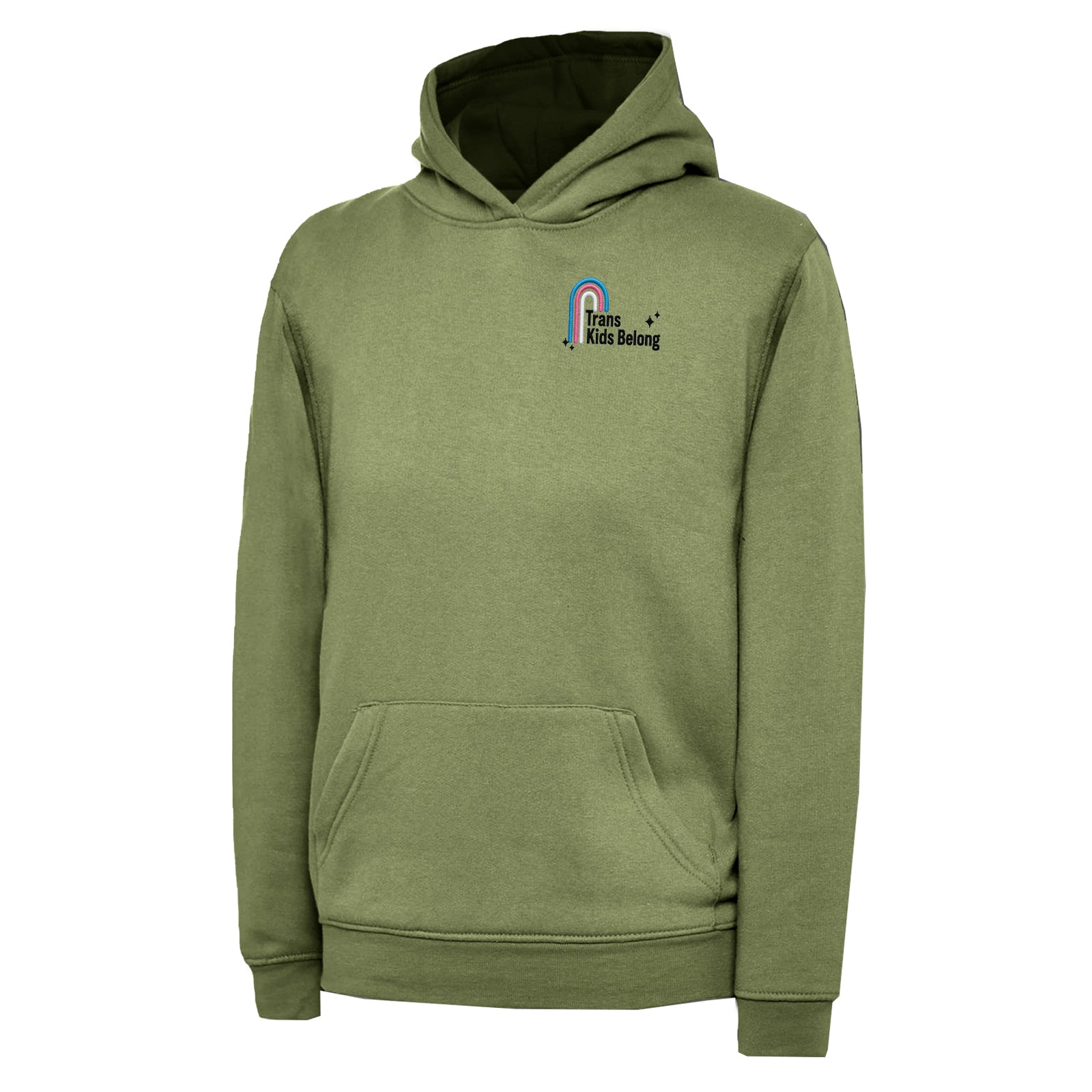 Children's Trans Kids Belong Hoodie 