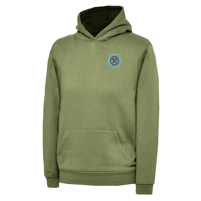Retro West Ham 1923 Embroidered Children's Hoodie