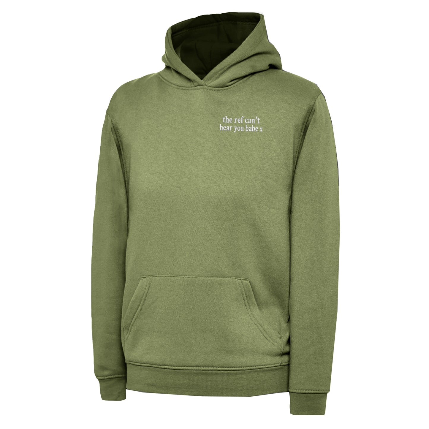Children's The Ref Can't Hear You Babe x Hoodie