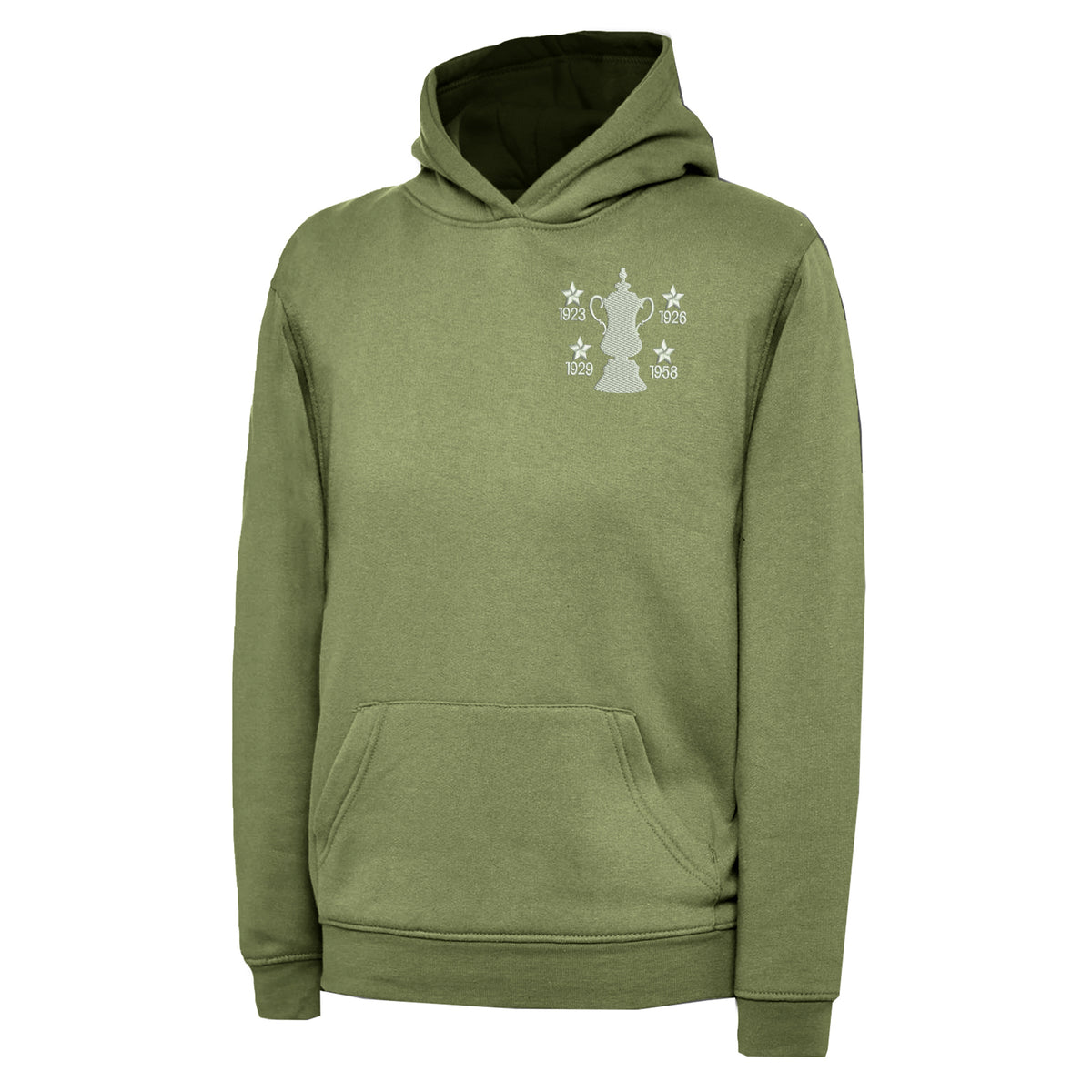 Retro Bolton Four Time Cup Winners Children's Hoodie