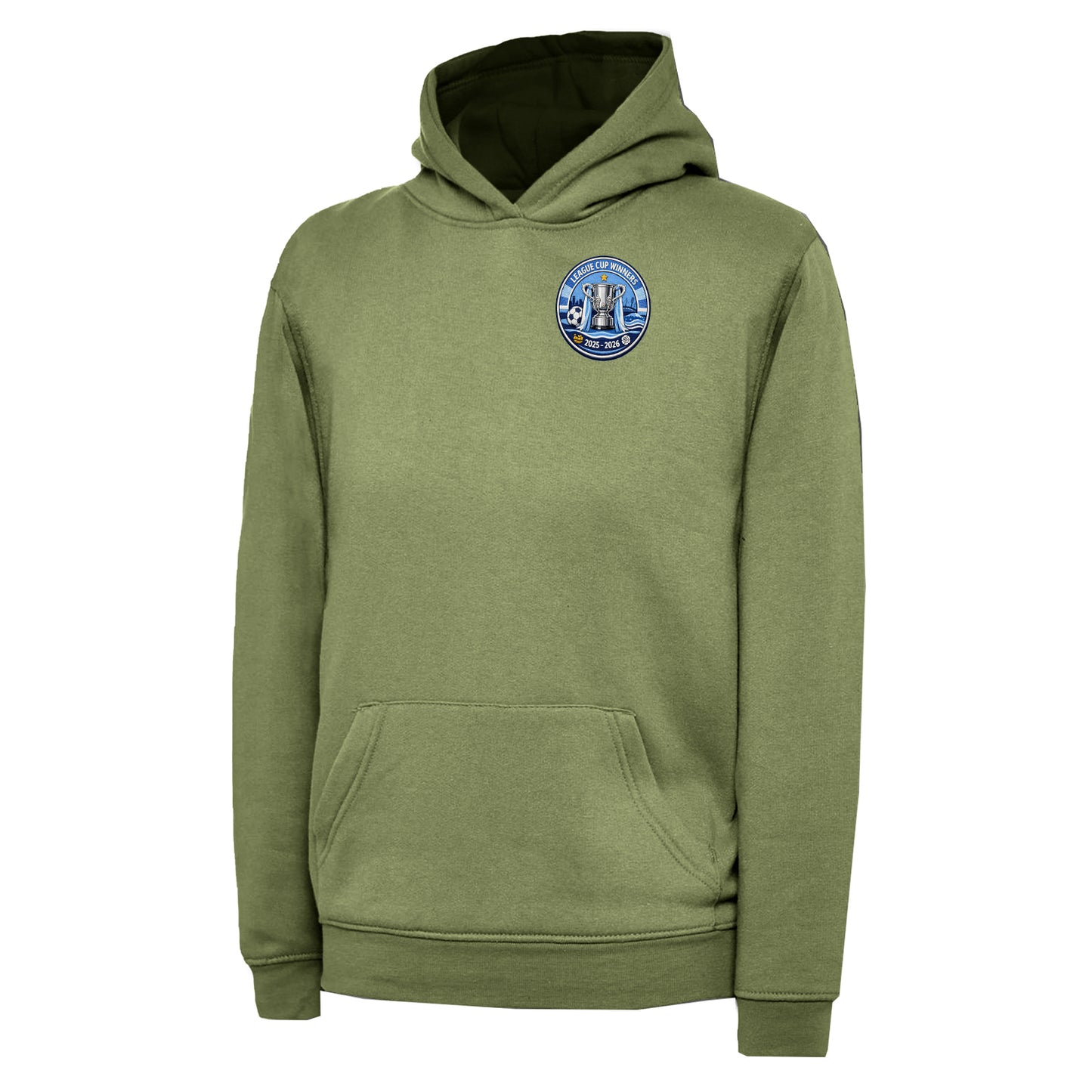 Children's Man City League Cup Winners 2026 Hoodie