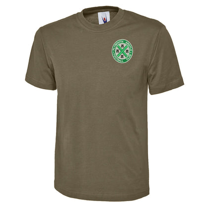 Retro Plymouth 1911 Embroidered Classic T-Shirt