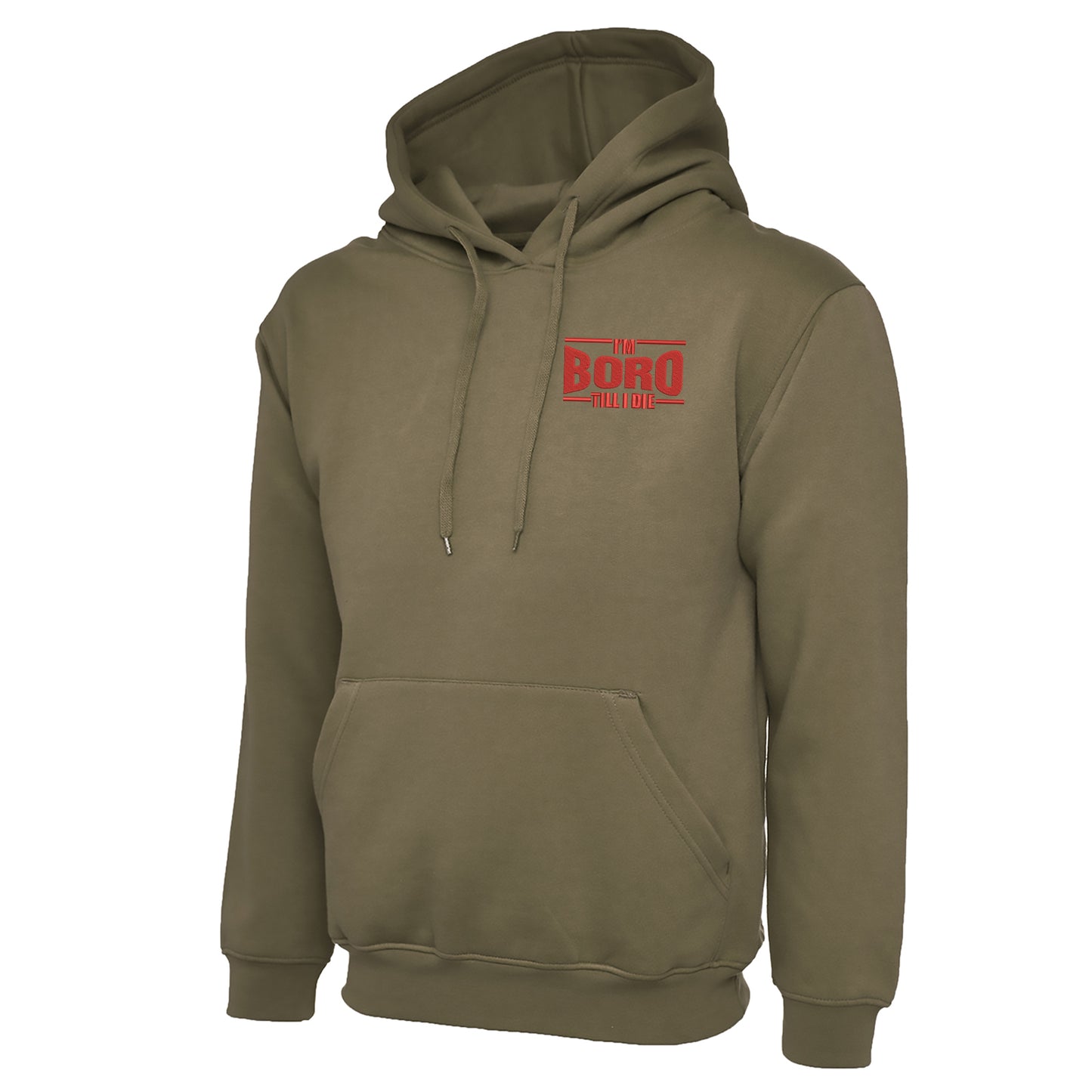 I'm Boro Till I Die Embroidered Classic Hoodie
