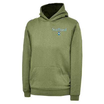 Scotland Circle Flag Hoodie