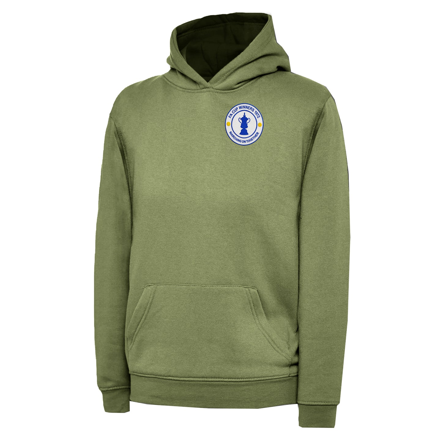 Children's Old School Leeds United Hoodie 